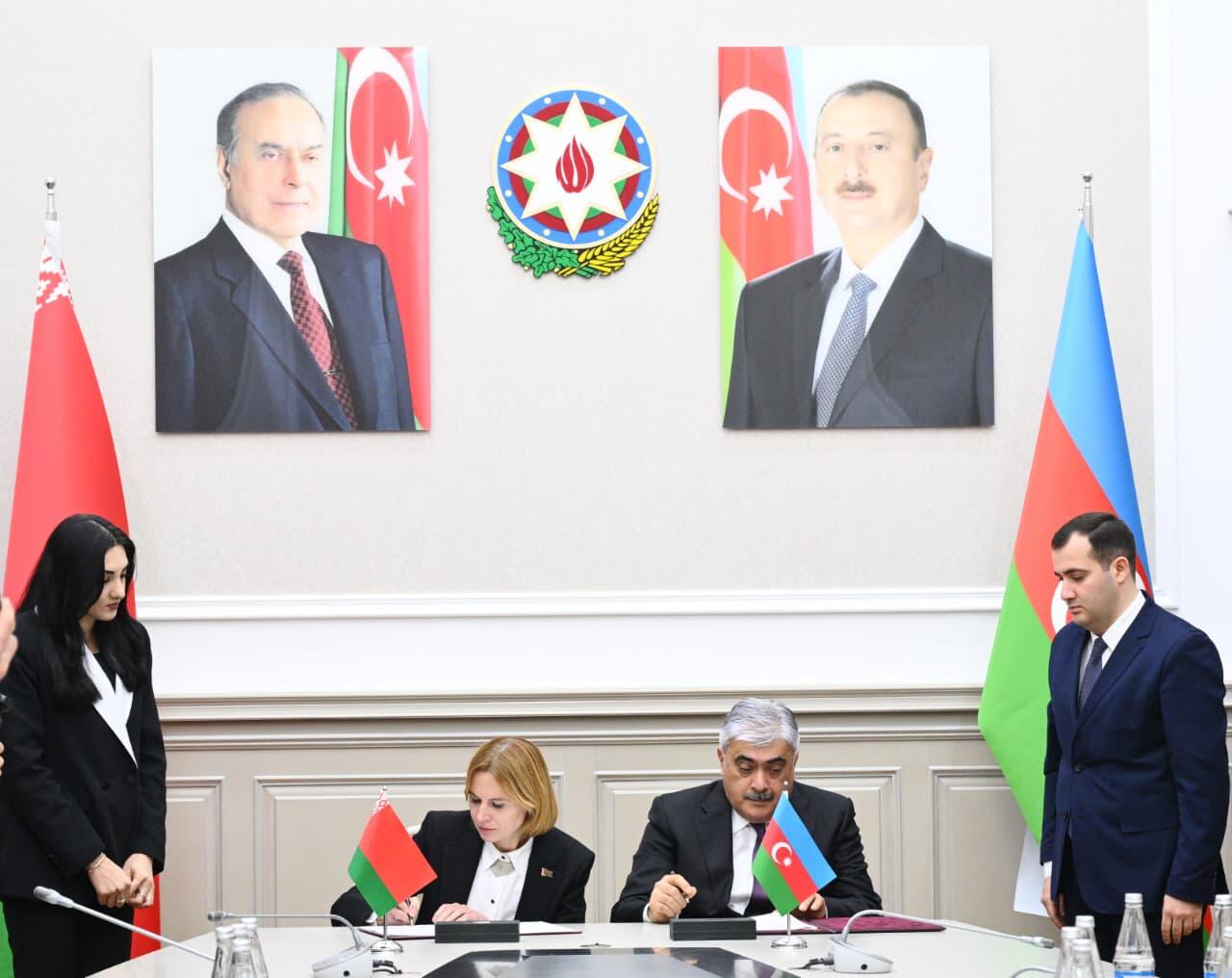 Azərbaycan və Belarus arasında iqtisadi əməkdaşlığın genişləndirilməsinə dair Birgə Protokol imzalanıb