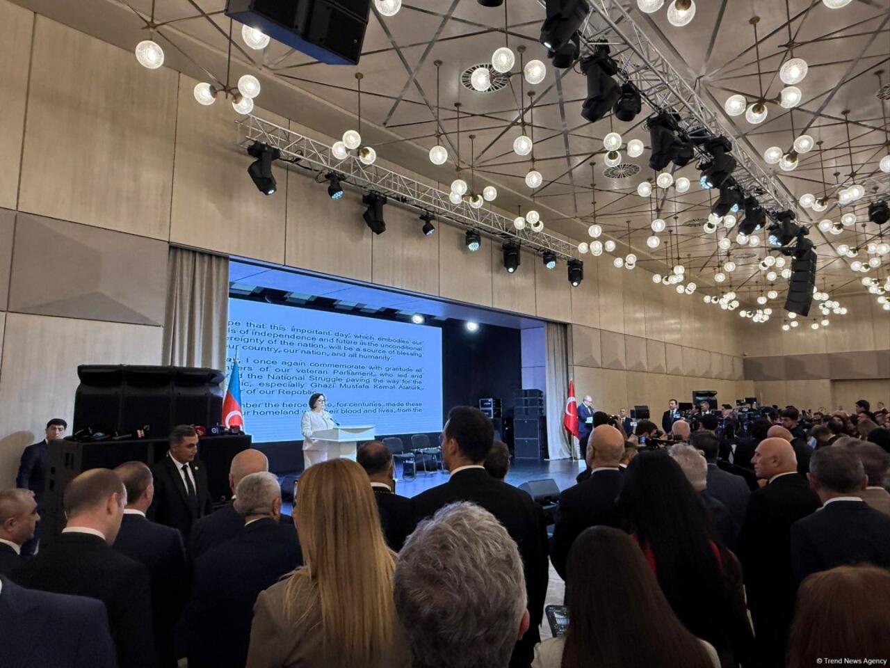 Bakıda Türkiyə Cümhuriyyətinin 102-ci ildönümü münasibətilə rəsmi qəbul keçirilib