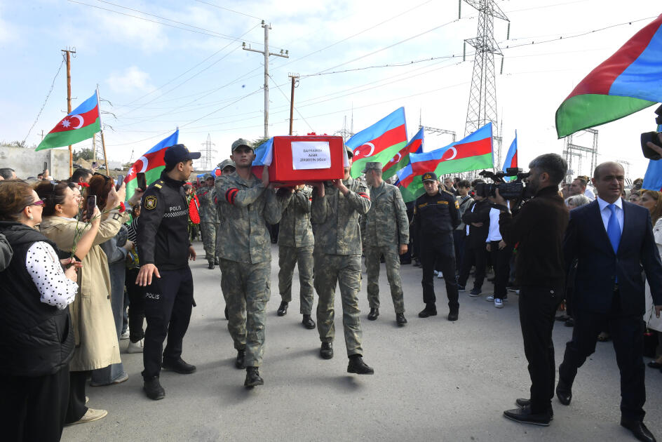 В Баку прошли похороны считавшегося пропавшим без вести шехида l Карабахской войны