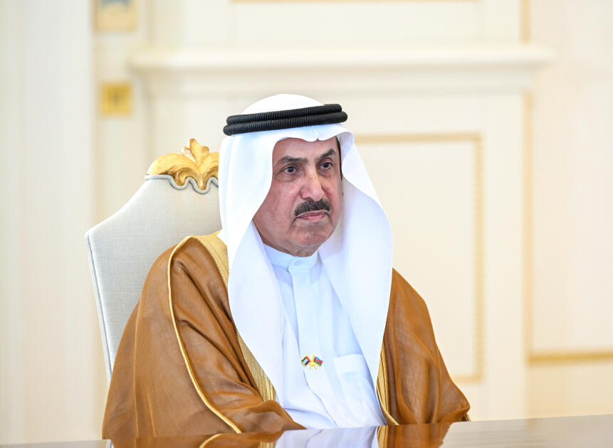 Президент Ильхам Алиев принял председателя Федерального национального совета Объединенных Арабских Эмиратов