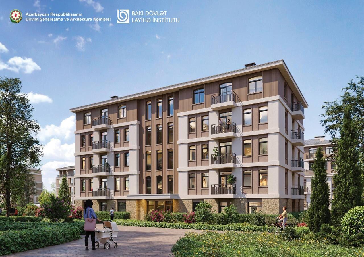 Представлен проект 2-го и 3-го жилых комплексов в Джебраиле