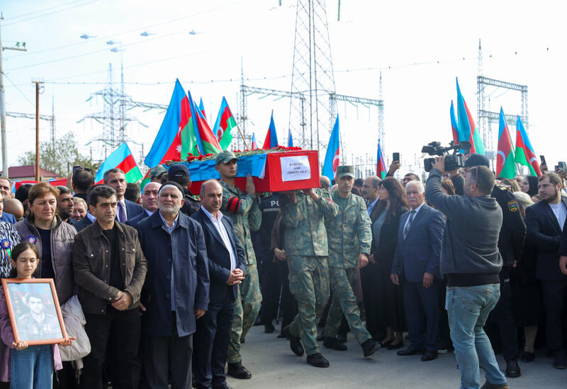 В Баку прошли похороны считавшегося пропавшим без вести шехида l Карабахской войны