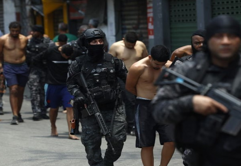 В Бразилии ликвидировали более 60 боевиков наркомафии