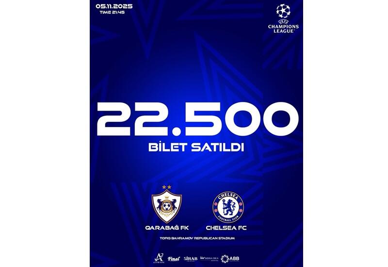 Большой интерес к игре "Карабах" - "Челси"