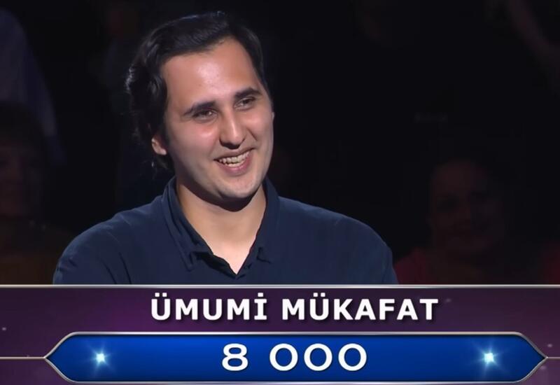 Ötən həftə “Milyonların şousu”nda 8 min qazanmışdı