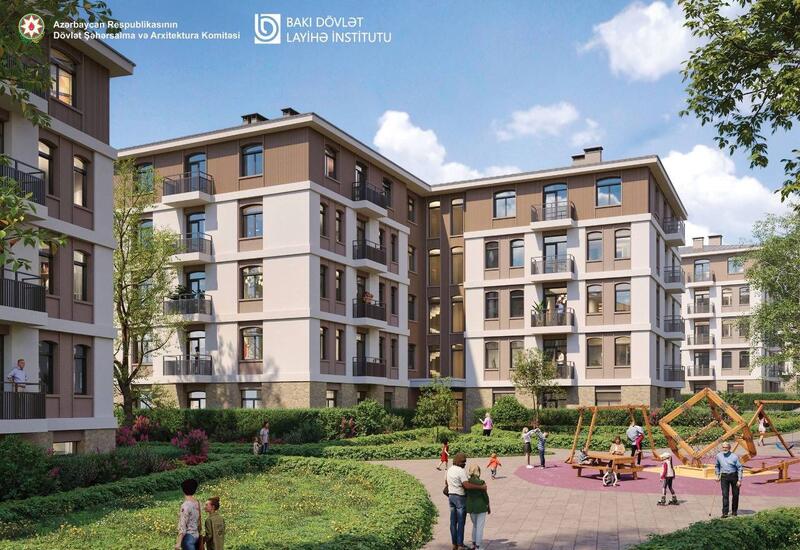 Представлен проект 2-го и 3-го жилых комплексов в Джебраиле