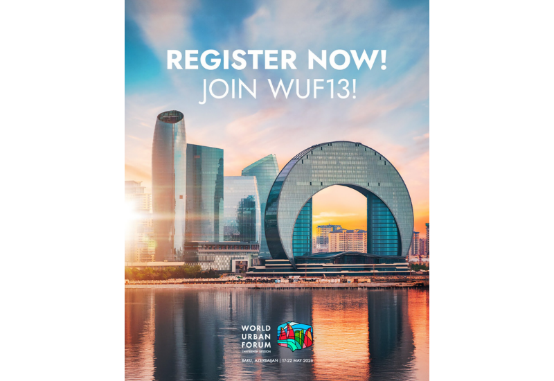 WUF13-ün rəsmi sosial media səhifələri fəaliyyətə başlayıb