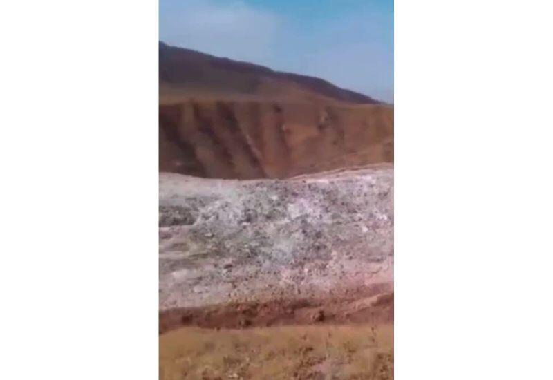 В Таджикистане произошел сход ледника