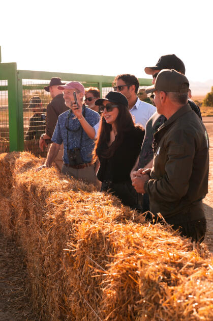 Вице-президент Фонда Гейдара Алиева Лейла Алиева и руководитель Баку Медиа Центра Арзу Алиева приняли участие в церемонии открытия Ахар-Бахарского национального парка в Гахском районе