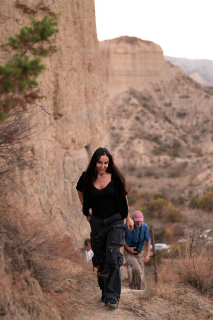 Вице-президент Фонда Гейдара Алиева Лейла Алиева и руководитель Баку Медиа Центра Арзу Алиева приняли участие в церемонии открытия Ахар-Бахарского национального парка в Гахском районе