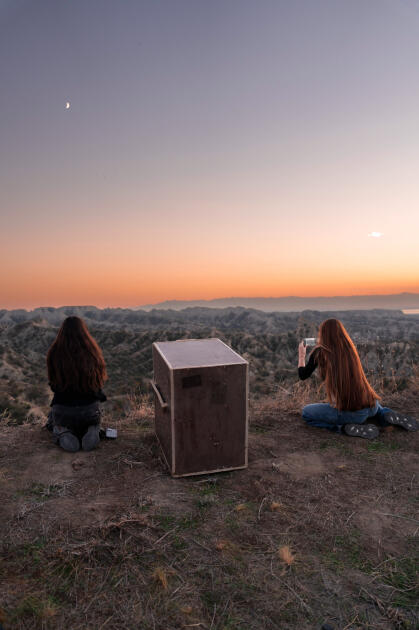 Вице-президент Фонда Гейдара Алиева Лейла Алиева и руководитель Баку Медиа Центра Арзу Алиева приняли участие в церемонии открытия Ахар-Бахарского национального парка в Гахском районе