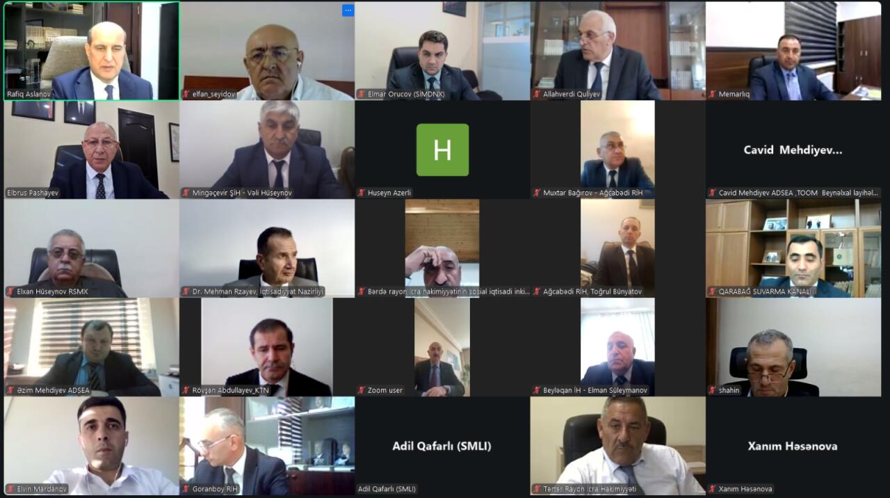 Названа примерная дата завершения подготовки проектно-сметной документации по Карабахскому оросительному каналу