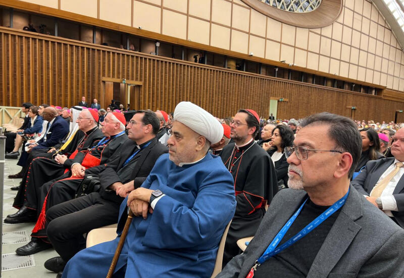 Аллахшукюр Пашазаде принял участие в церемонии по случаю 60-летия декларации Nostra Aetate в Ватикане