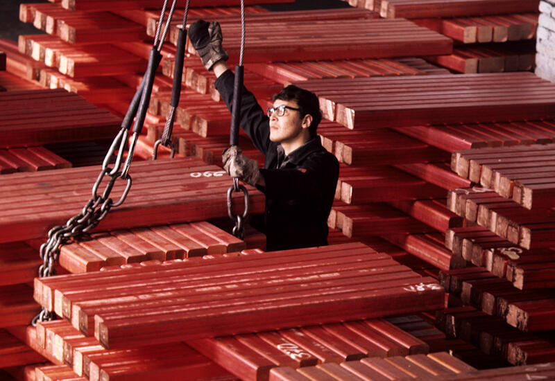 Цена на медь достигла рекордной величины