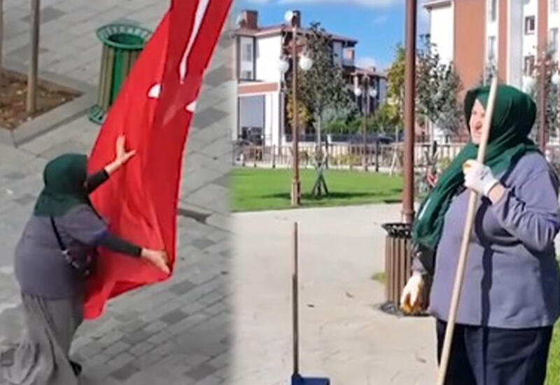 Türkiyə bu süpürgəçi qadından danışır