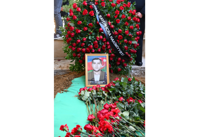 Захоронены останки шехида Первой Карабахской войны Эльчина Гулиева