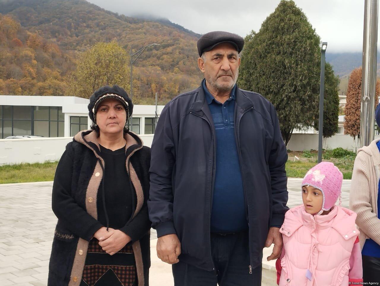 Növbəti köç karvanı Ağdərə rayonunun Vəngli kəndinə çatıb