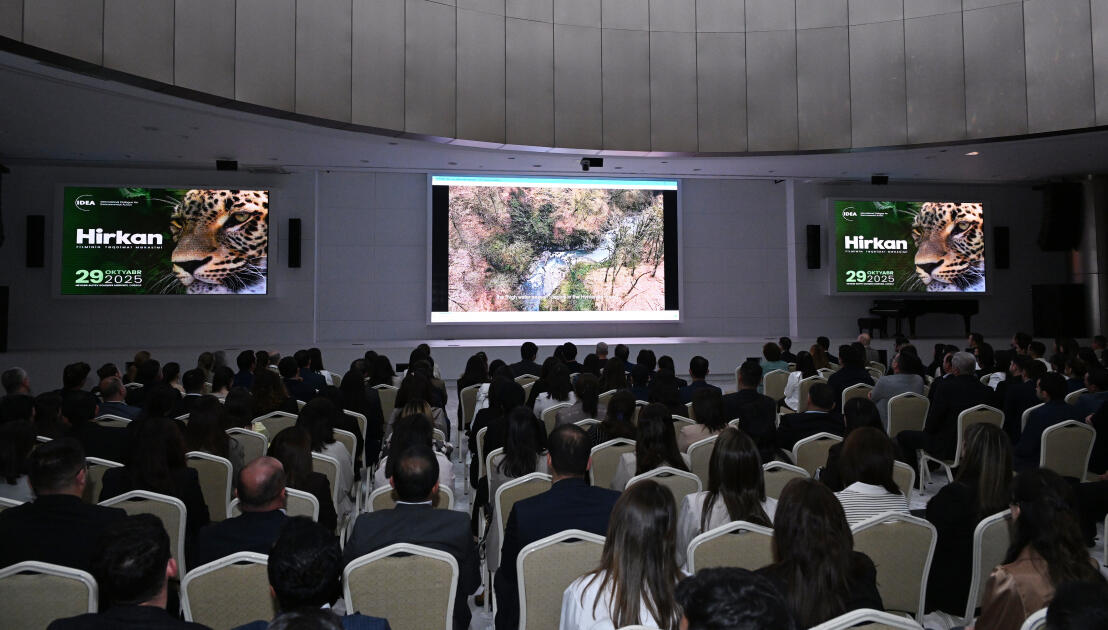 Вице-президент Фонда Гейдара Алиева Лейла Алиева приняла участие в презентации документального фильма «Гиркан»