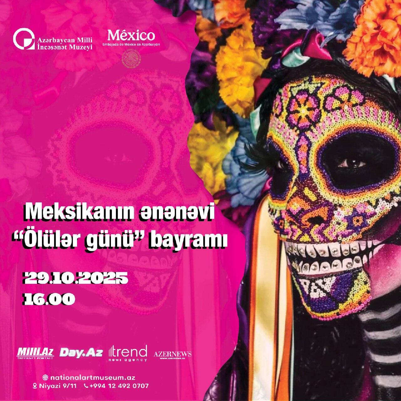 В Баку весело отметили мексиканский праздник "День мертвых"