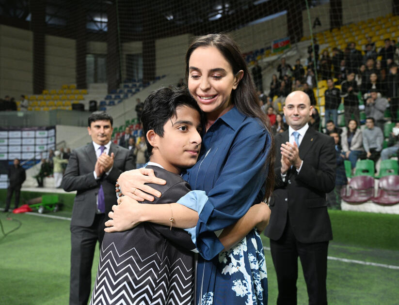 Heydər Əliyev Fondunun vitse-prezidenti Leyla Əliyevanın təşəbbüsü ilə uşaq evlərinin komandaları arasında növbəti minifutbol turniri təşkil olunub