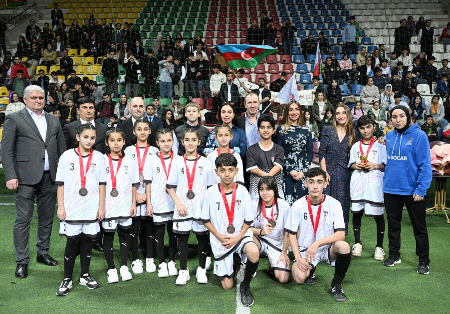 Heydər Əliyev Fondunun vitse-prezidenti Leyla Əliyevanın təşəbbüsü ilə uşaq evlərinin komandaları arasında növbəti minifutbol turniri təşkil olunub