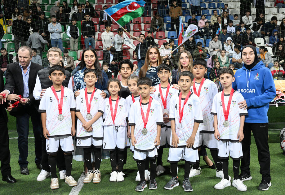 Heydər Əliyev Fondunun vitse-prezidenti Leyla Əliyevanın təşəbbüsü ilə uşaq evlərinin komandaları arasında növbəti minifutbol turniri təşkil olunub
