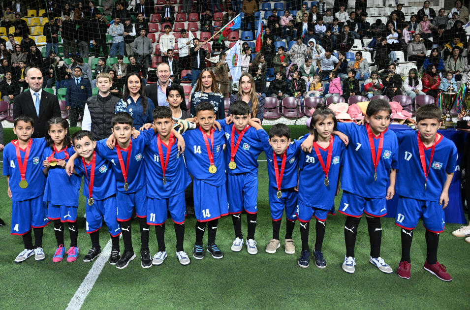 Heydər Əliyev Fondunun vitse-prezidenti Leyla Əliyevanın təşəbbüsü ilə uşaq evlərinin komandaları arasında növbəti minifutbol turniri təşkil olunub