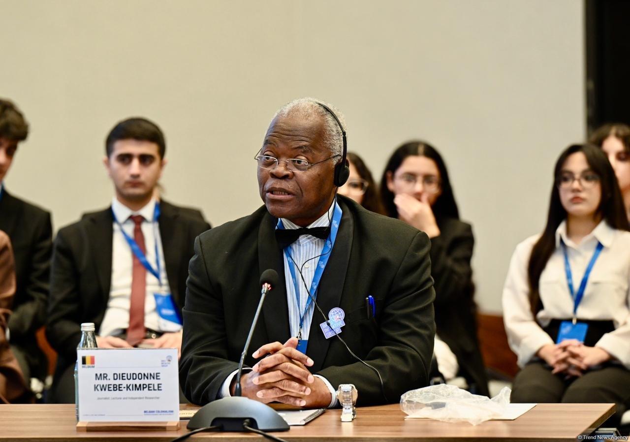 Bakıda “Belçika Müstəmləkəçiliyi: Tanınma və Məsuliyyət” adlı beynəlxalq konfrans keçirilib