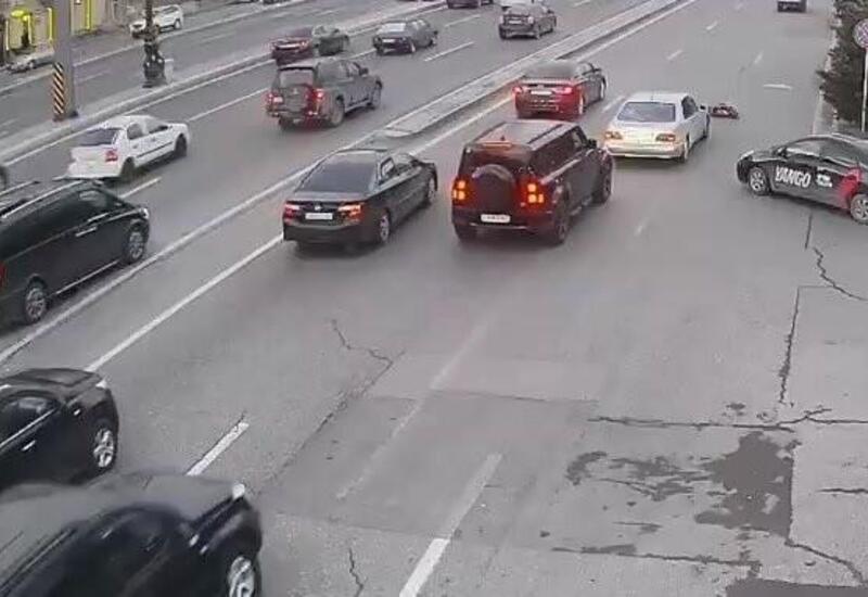 Страшные аварии с участием пешеходов в Баку