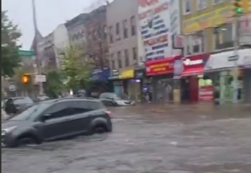 Нью-Йорк подтопило