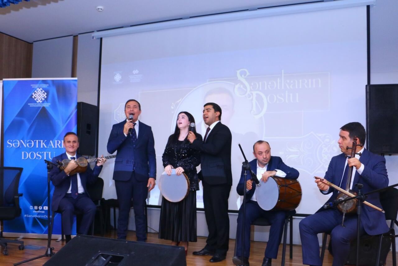 В Центре детского творчества имени Курмангазы в Физули отметили юбилей Мансума Ибрагимова