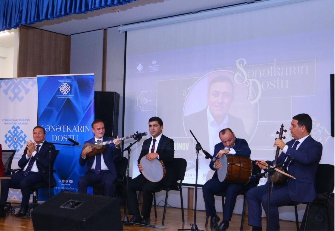 В Центре детского творчества имени Курмангазы в Физули отметили юбилей Мансума Ибрагимова