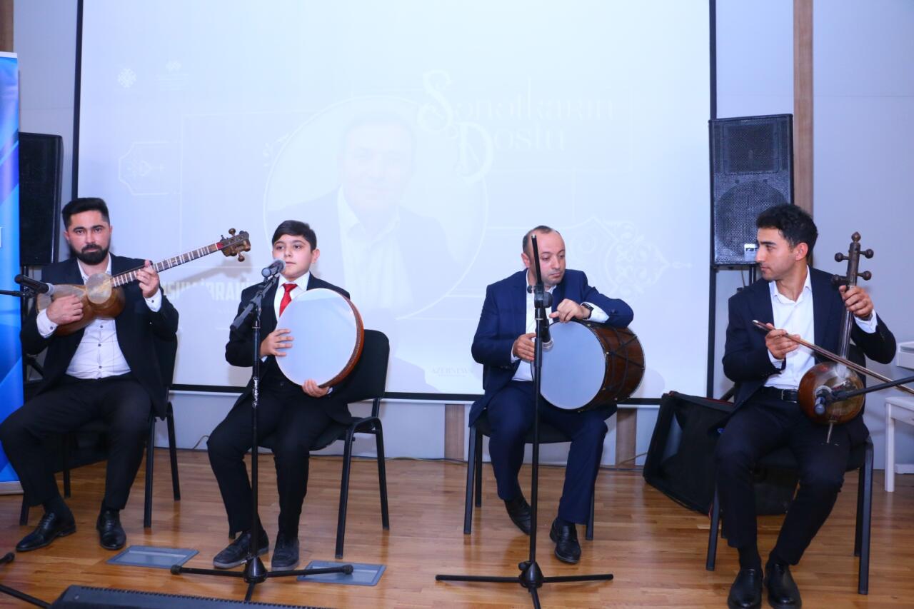 В Центре детского творчества имени Курмангазы в Физули отметили юбилей Мансума Ибрагимова