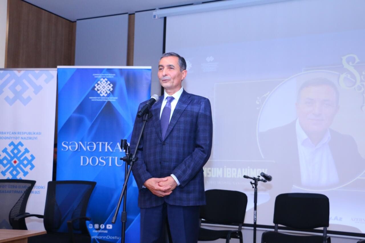 В Центре детского творчества имени Курмангазы в Физули отметили юбилей Мансума Ибрагимова