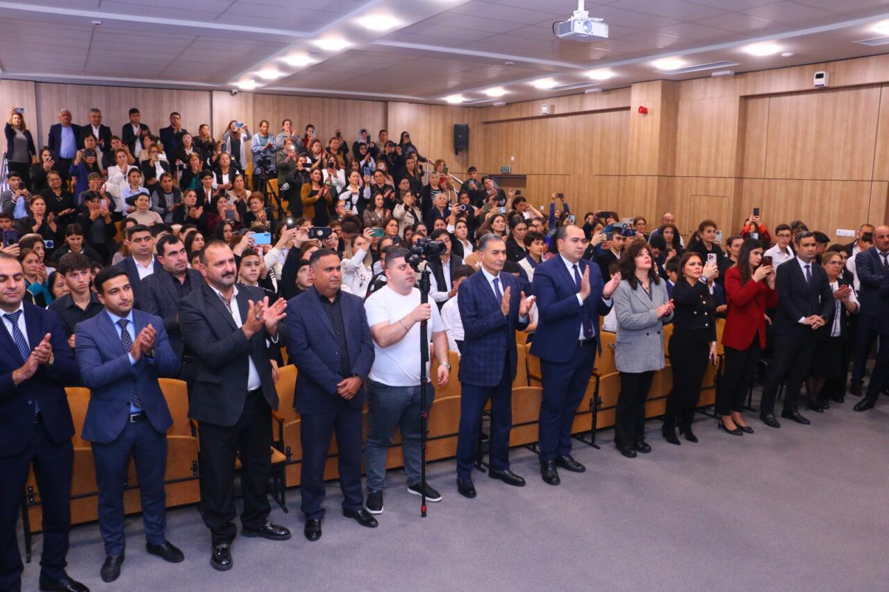 В Центре детского творчества имени Курмангазы в Физули отметили юбилей Мансума Ибрагимова