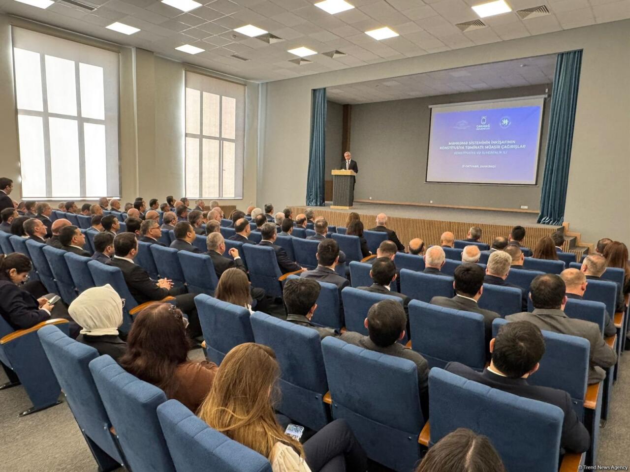 В Ханкенди прошла конференция в рамках «Года Конституции и суверенитета»