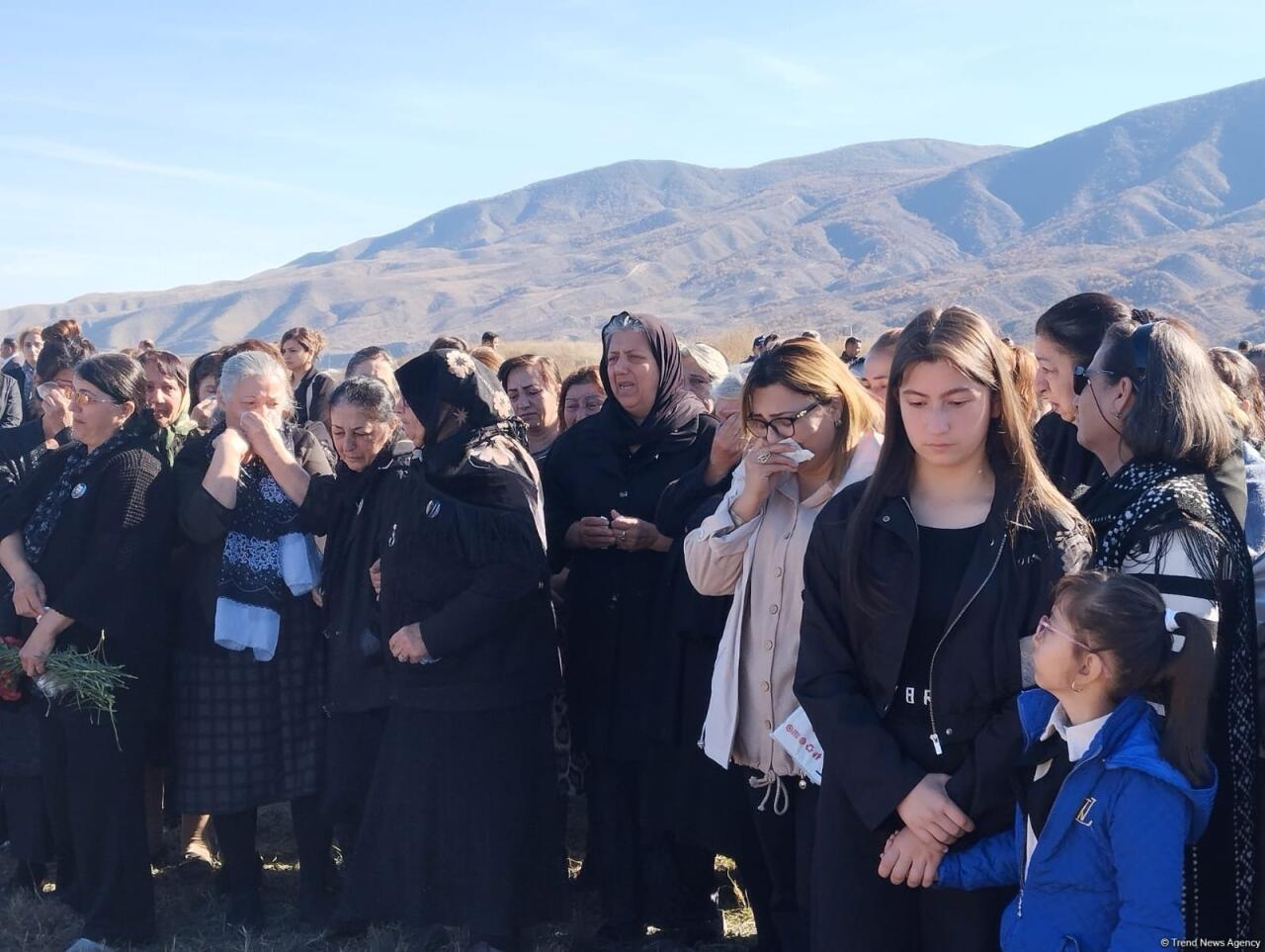 В Ходжалы захоронены останки двух считавшихся пропавшими без вести шехидов I Карабахской войны