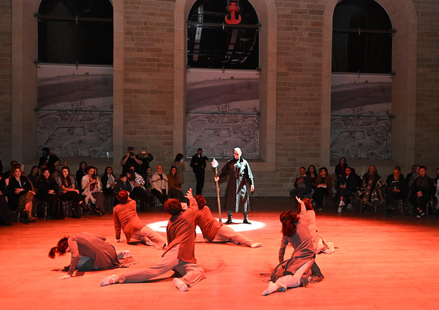 В Музее каменной летописи представлен спектакль пантомимы «Тайна воды»