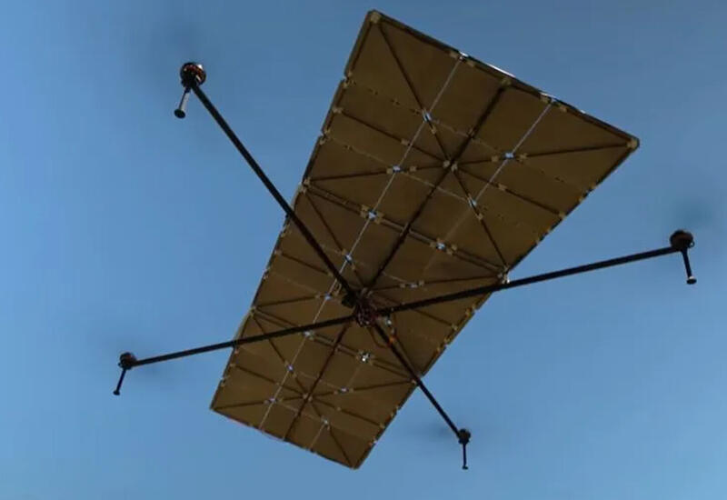 Блогер создал квадрокоптер, работающий от солнечных батарей