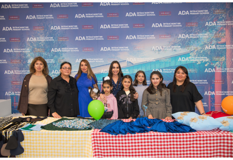ADA İbtidai Məktəbində xeyriyyə məqsədli Payız festivalı – Məhsul bayramı keçirilib