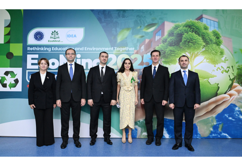 Heydər Əliyev Fondunun vitse-prezidenti Leyla Əliyeva “EcoMind 2025” konfransında iştirak edib