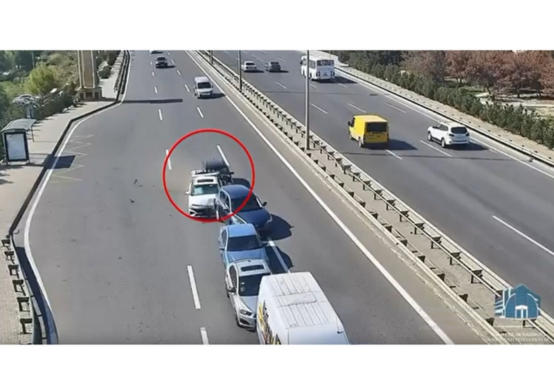 Страшные аварии на дорогах Баку