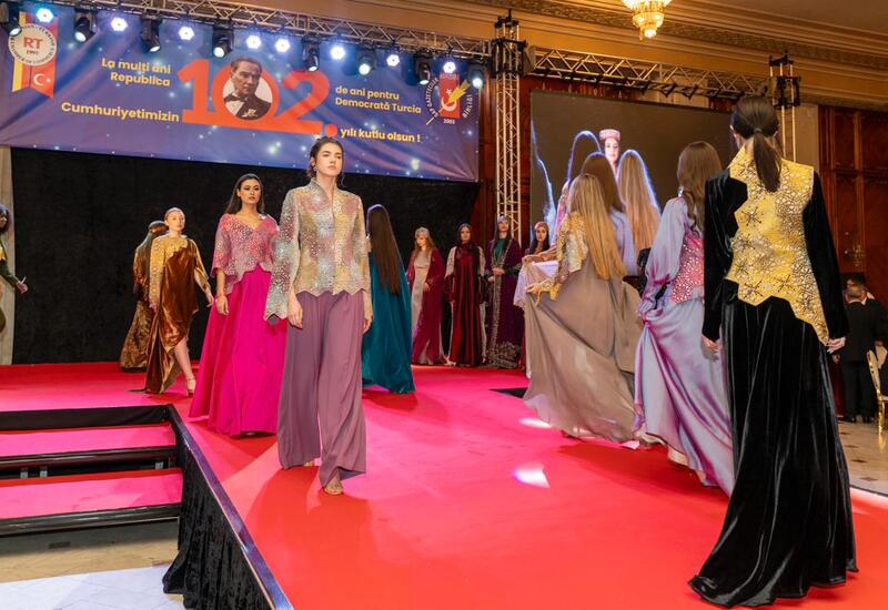 Коллекции Гюльнары Халиловой представлены во Дворце парламента Румынии