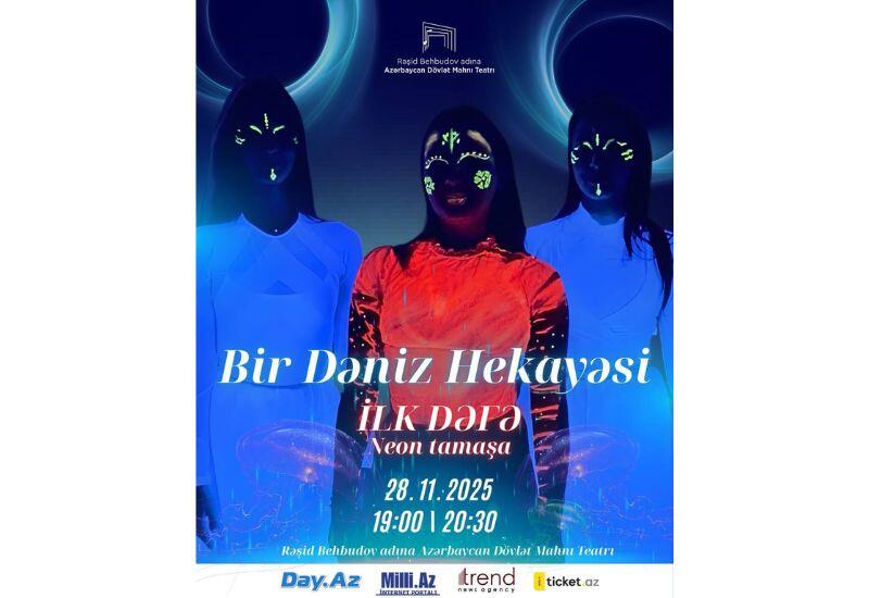 В Баку впервые будет представлено неоновое шоу "Морская история"