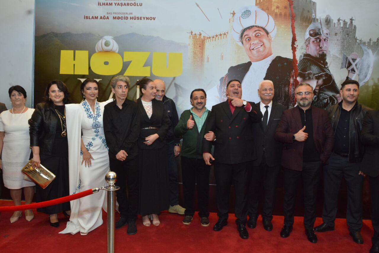 В Баку состоялась яркая гала-премьера комедийного фильма "Hozu Xan