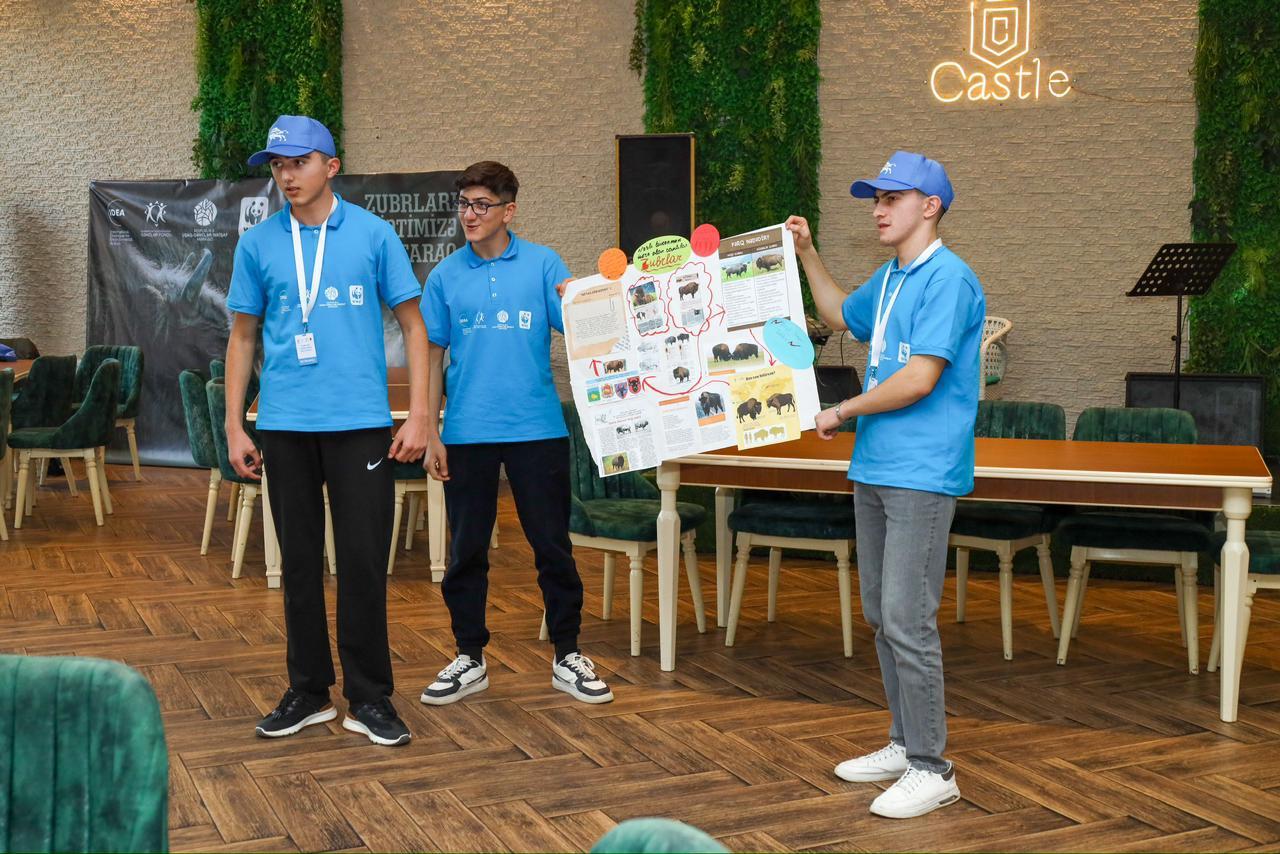 В Исмаиллы прошел лагерь «Вернем зубров в нашу природу!»