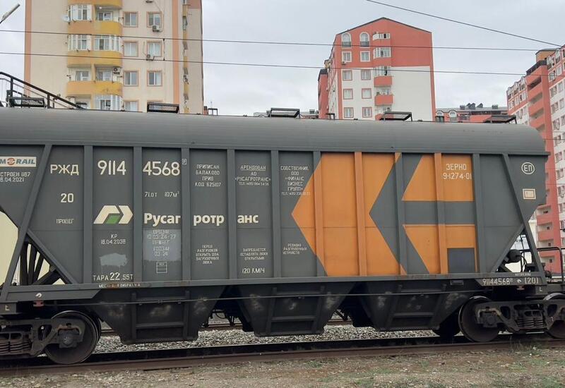 Buğda yüklü qatar Azərbaycandan keçib Ermənistana getdi