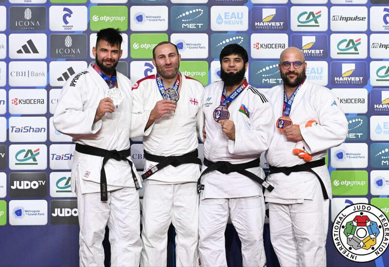 Азербайджанский дзюдоист завоевал бронзу на ЧМ среди ветеранов в Париже