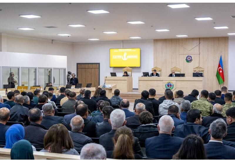 Ruben Vardanyanın məhkəməsində zərərçəkmiş şəxslərin ifadələri dinlənilib