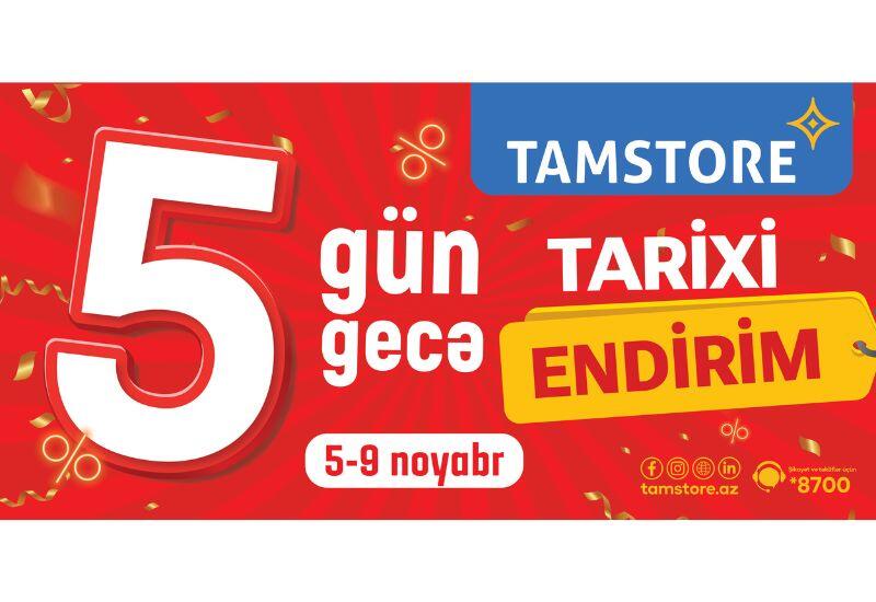 5 Gün 5 Gecə tarixi endirimlər olacaq